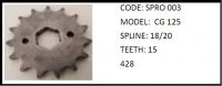 Yamaha YBR Front Sprocket