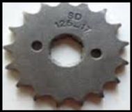 Motorcycle 17 Teeth Front Sprocket